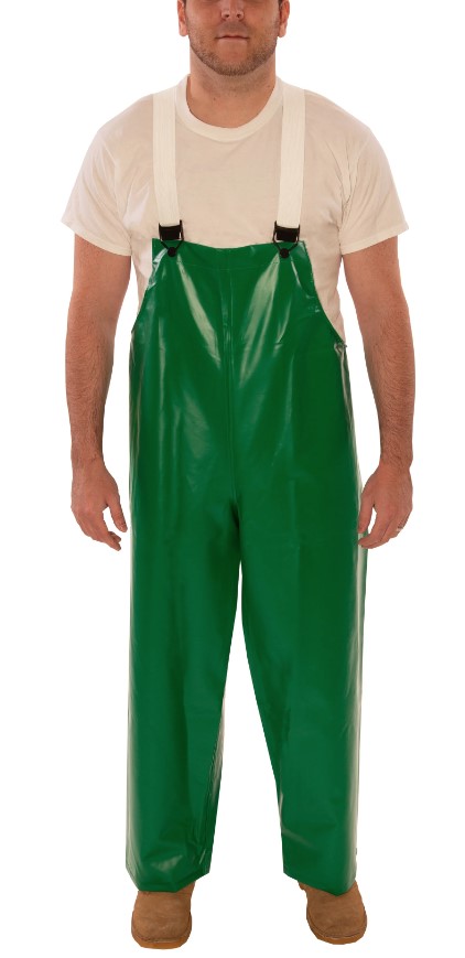 Safetyflex® Green Flame Resistant Specialty PVC on Polyester</br>Overall - Spill Control